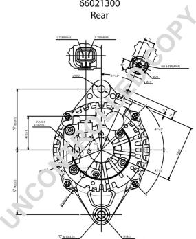 Prestolite Electric 66021300 - Alternatore autozon.pro