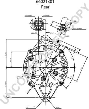 Prestolite Electric 66021301 - Alternatore autozon.pro