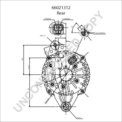 Prestolite Electric 66021312 - Alternatore autozon.pro