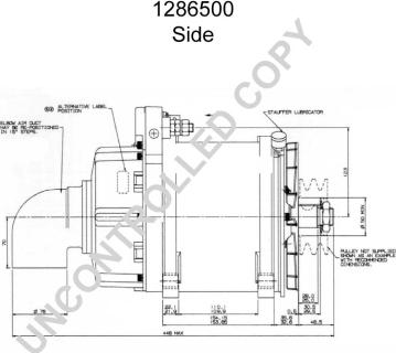 Prestolite Electric 1286500 - Alternatore autozon.pro