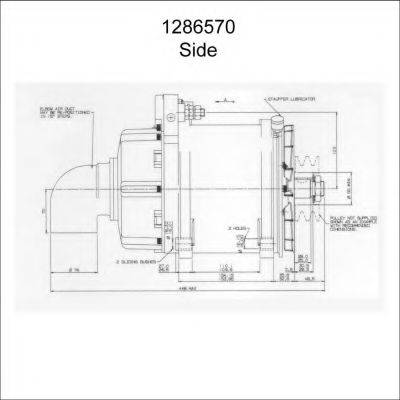 Prestolite Electric 1286B570 - Alternatore autozon.pro