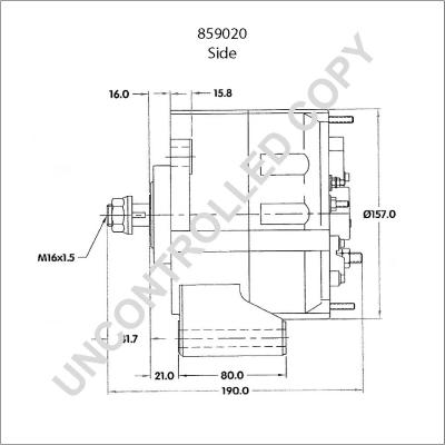 Prestolite Electric 859020 - Alternatore autozon.pro