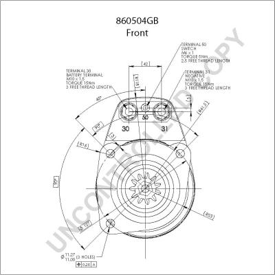 Prestolite Electric 860504GB - Motorino d'avviamento autozon.pro