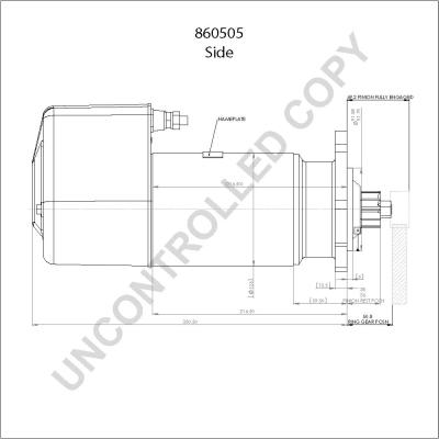 Prestolite Electric 860505GB - Motorino d'avviamento autozon.pro