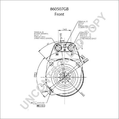 Prestolite Electric 860507GB - Motorino d'avviamento autozon.pro