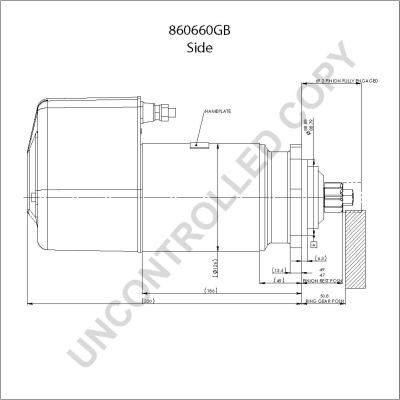 Prestolite Electric 860660GB - Motorino d'avviamento autozon.pro