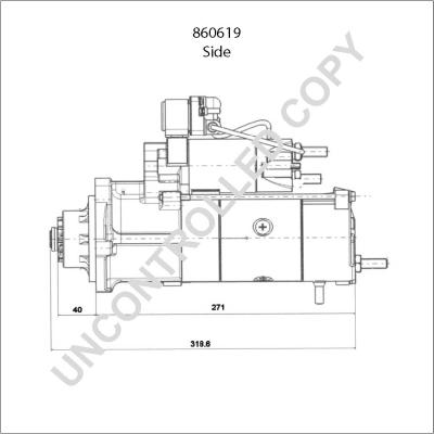 Prestolite Electric 860619 - Motorino d'avviamento autozon.pro