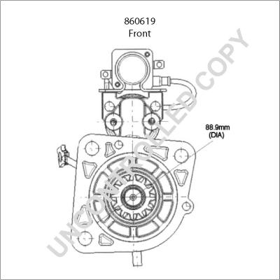 Prestolite Electric 860619 - Motorino d'avviamento autozon.pro