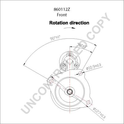 Prestolite Electric 860112Z - Motorino d'avviamento autozon.pro