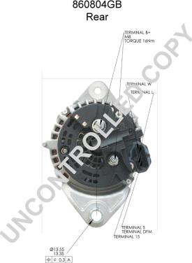 Prestolite Electric 860804GB - Alternatore autozon.pro