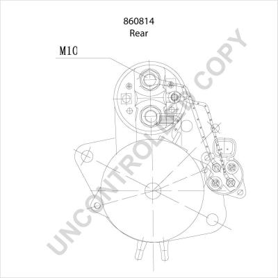 Prestolite Electric 860814 - Motorino d'avviamento autozon.pro