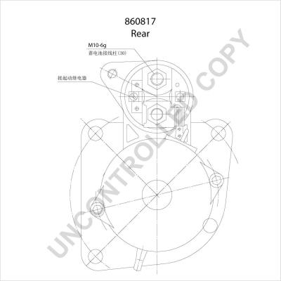 Prestolite Electric 860817 - Motorino d'avviamento autozon.pro