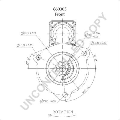 Prestolite Electric 860305 - Motorino d'avviamento autozon.pro