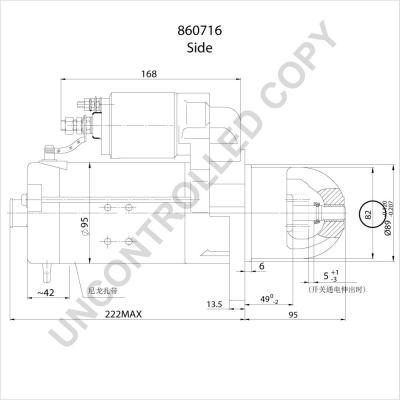 Prestolite Electric 860716 - Motorino d'avviamento autozon.pro