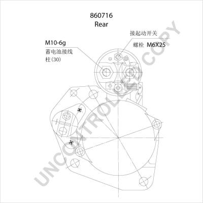 Prestolite Electric 860716 - Motorino d'avviamento autozon.pro