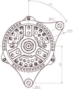 Prestolite Electric 861047 - Alternatore autozon.pro