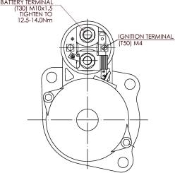 Prestolite Electric 861053 - Motorino d'avviamento autozon.pro