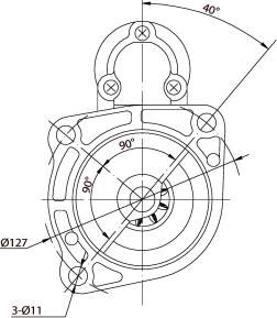 Prestolite Electric 861053 - Motorino d'avviamento autozon.pro