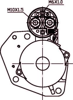 Prestolite Electric 861314 - Motorino d'avviamento autozon.pro