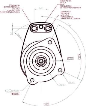 Prestolite Electric 861313 - Motorino d'avviamento autozon.pro