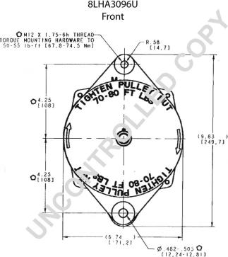 Prestolite Electric 8LHA3096U - Alternatore autozon.pro