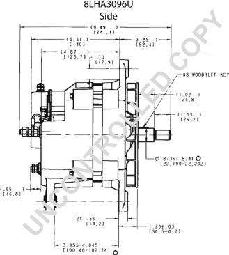 Prestolite Electric 8LHA3096U - Alternatore autozon.pro