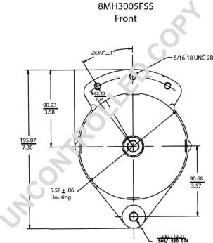 Prestolite Electric 8MH3005FSS - Alternatore autozon.pro