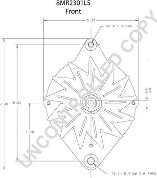 Prestolite Electric 8MR2301LS - Alternatore autozon.pro