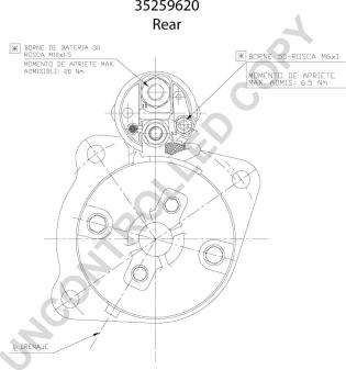 Prestolite Electric 35259620 - Motorino d'avviamento autozon.pro