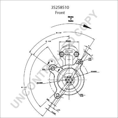 Prestolite Electric 35258510 - Motorino d'avviamento autozon.pro