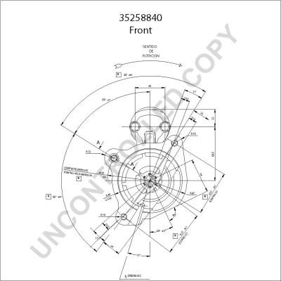 Prestolite Electric 35258840 - Motorino d'avviamento autozon.pro