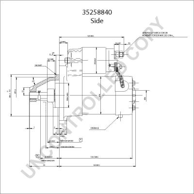 Prestolite Electric 35258840 - Motorino d'avviamento autozon.pro