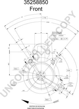 Prestolite Electric 35258850 - Motorino d'avviamento autozon.pro