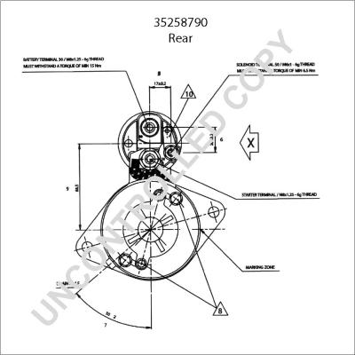 Prestolite Electric 35258790 - Motorino d'avviamento autozon.pro