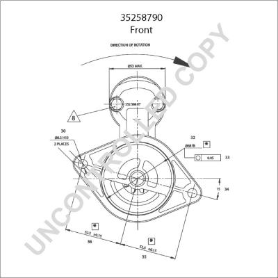 Prestolite Electric 35258790 - Motorino d'avviamento autozon.pro