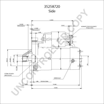 Prestolite Electric 35258720 - Motorino d'avviamento autozon.pro