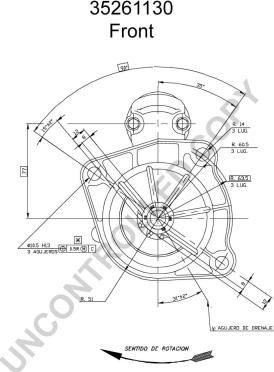 Prestolite Electric 35261130 - Motorino d'avviamento autozon.pro