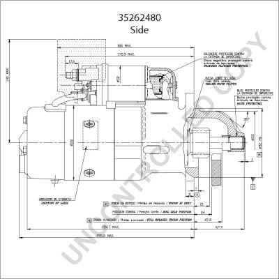 Prestolite Electric 35262480 - Motorino d'avviamento autozon.pro