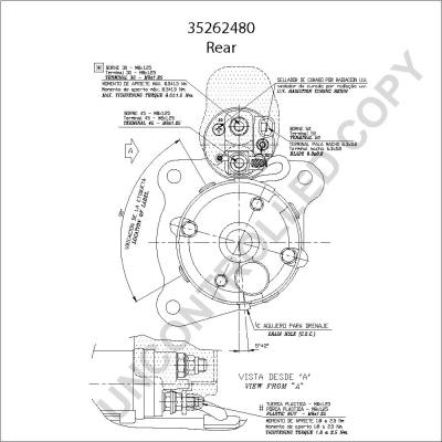 Prestolite Electric 35262480 - Motorino d'avviamento autozon.pro