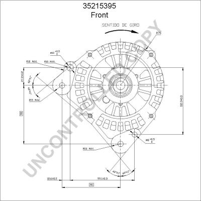 Prestolite Electric 35215395 - Alternatore autozon.pro