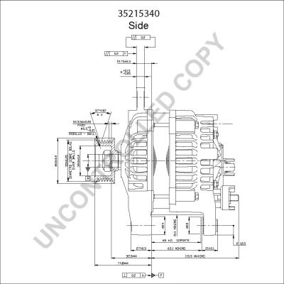 Prestolite Electric 35215340 - Alternatore autozon.pro