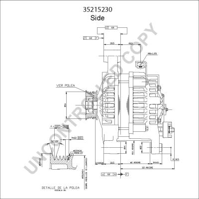 Prestolite Electric 35215230 - Alternatore autozon.pro