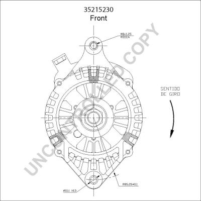 Prestolite Electric 35215230 - Alternatore autozon.pro