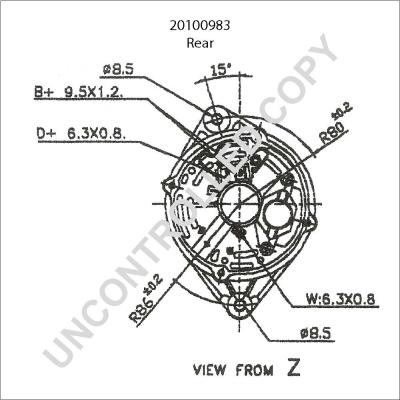 Prestolite Electric 20100983 - Alternatore autozon.pro