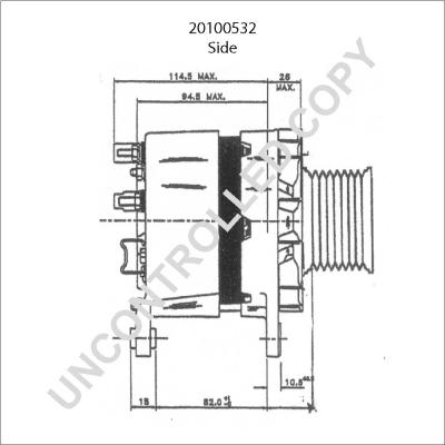 Prestolite Electric 20100532 - Alternatore autozon.pro