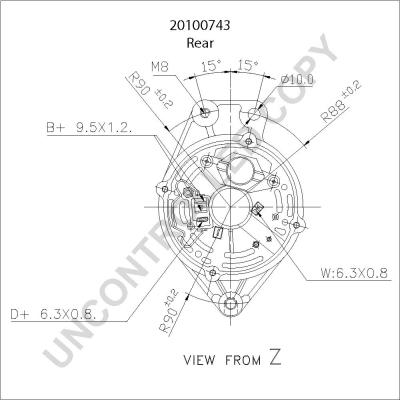 Prestolite Electric 20100743 - Alternatore autozon.pro