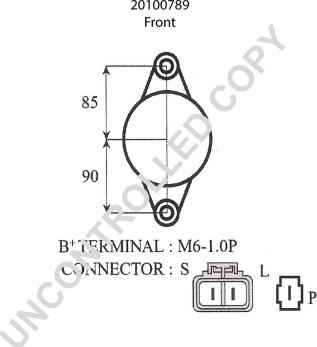 Prestolite Electric 20100789 - Alternatore autozon.pro