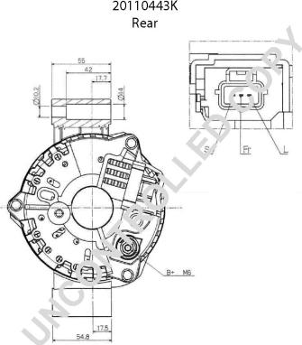 Prestolite Electric 20110443K - Alternatore autozon.pro