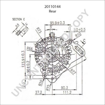 Prestolite Electric 20110144 - Alternatore autozon.pro