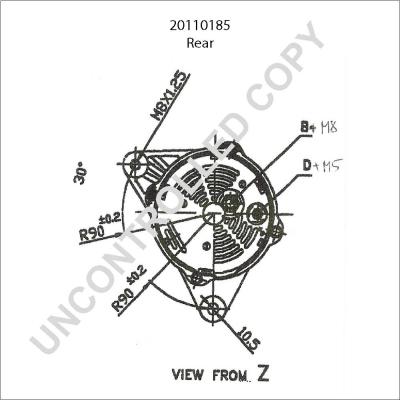 Prestolite Electric 20110185 - Alternatore autozon.pro